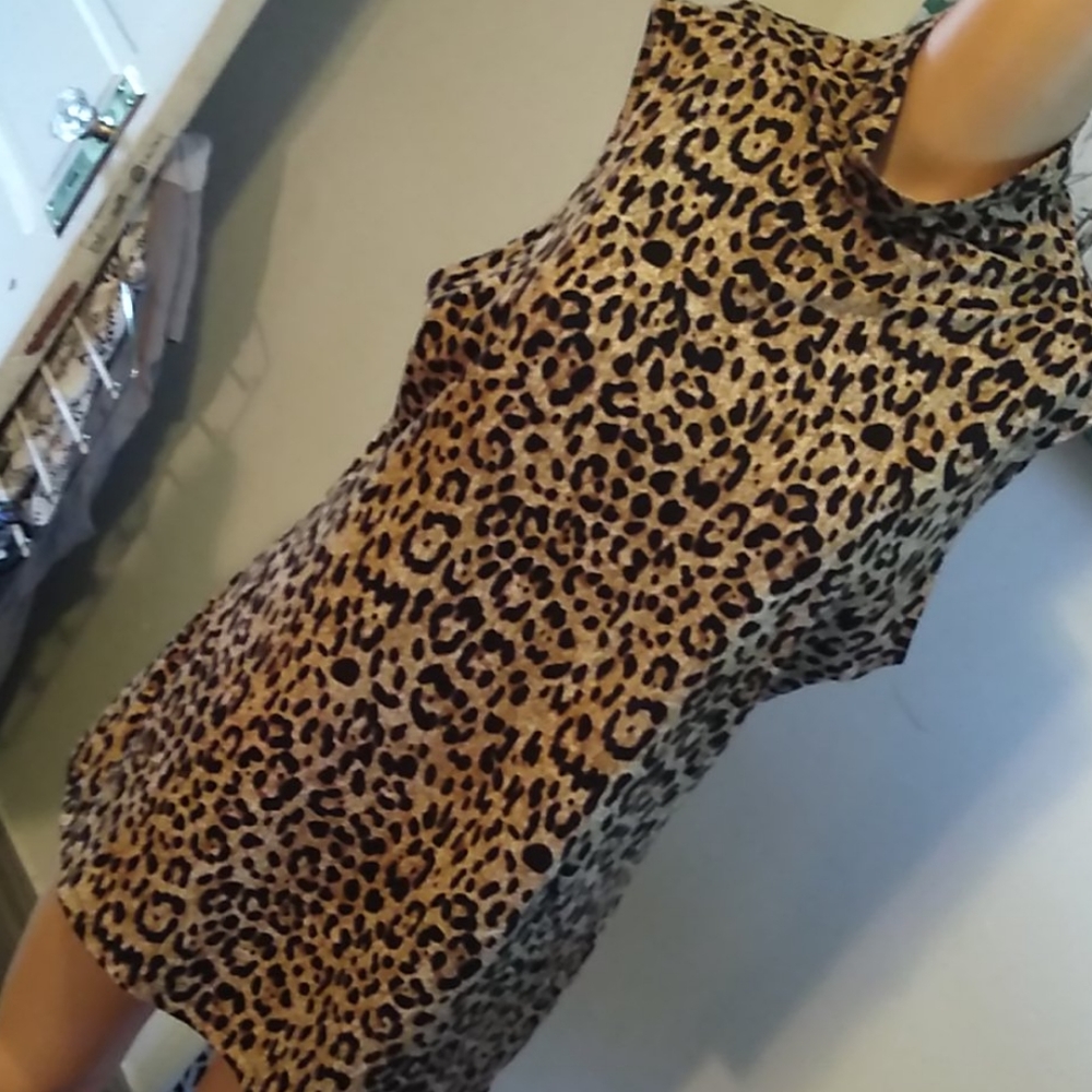 Animal print top